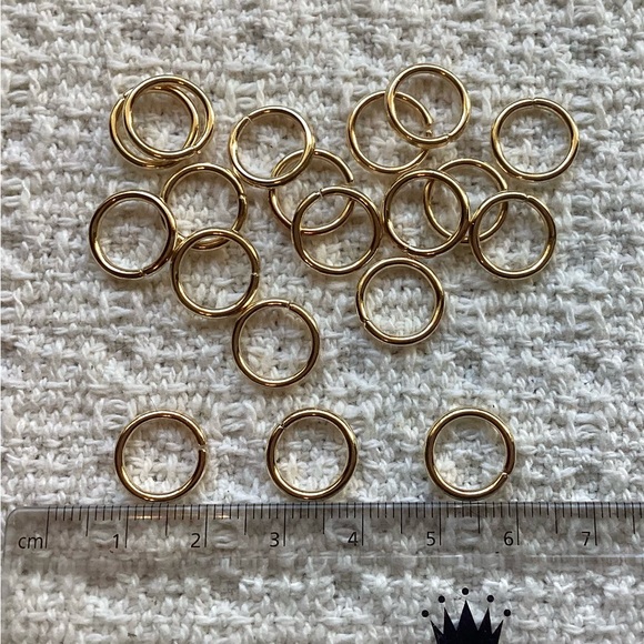 Jump Rings Gold Plated - Picture 6 of 7